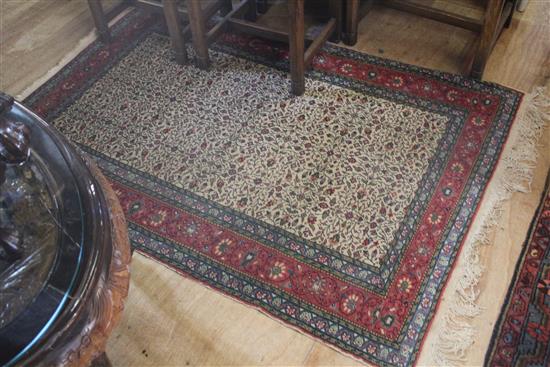 Central Persian rug, 5ft 7in by 3ft 9in(-)